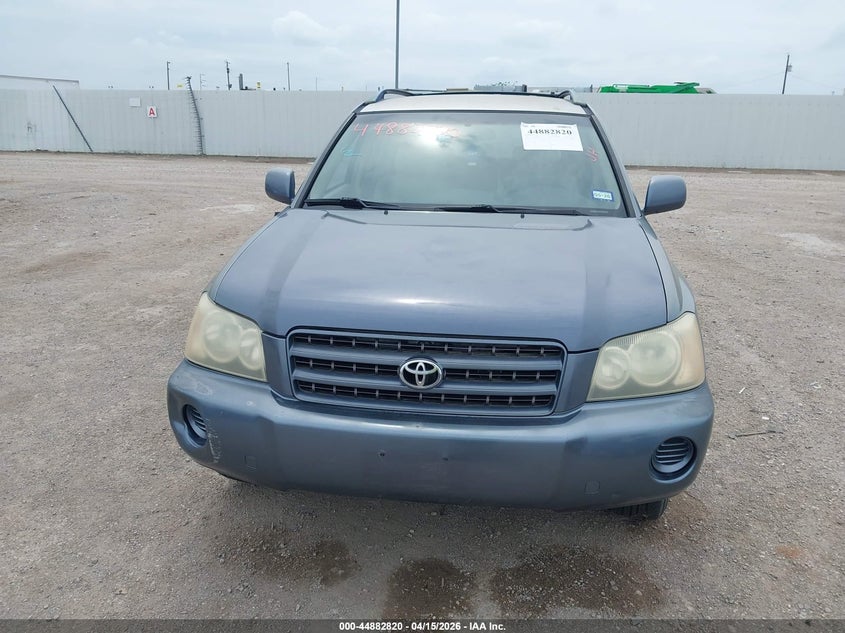 2003 Toyota Highlander V6 VIN: JTEGF21A730094667 Lot: 44882820
