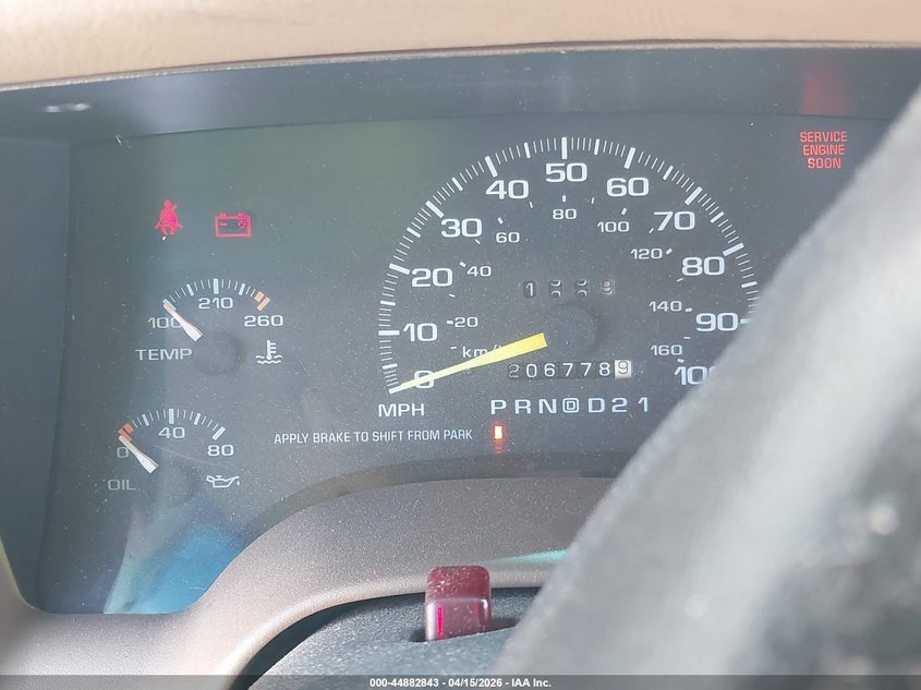 1996 Chevrolet S Truck S10 VIN: 1GCCS19X9T8174524 Lot: 44882843