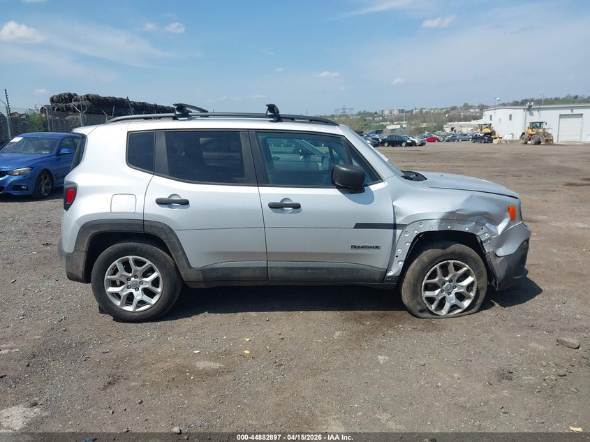 2018 Jeep Renegade Sport 4X4 VIN: ZACCJBAB4JPJ48845 Lot: 44882897