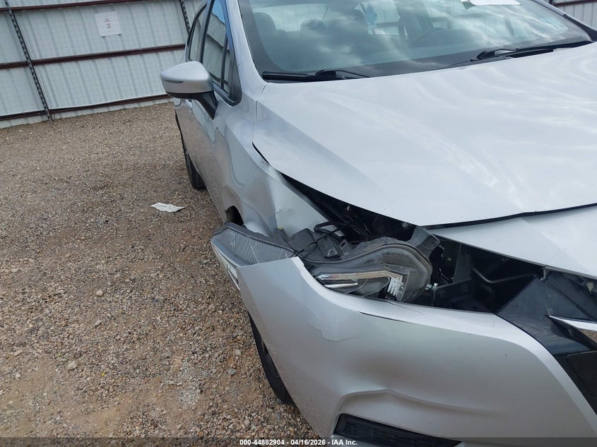 2021 Nissan Versa 1.6 Sv Xtronic Cvt Silver Lot 111044882904 Vin 3N1CN8EV8ML852867