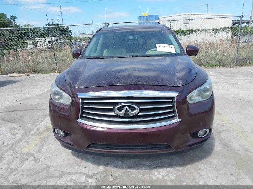 2013 Infiniti Jx35 VIN: 5N1AL0MNXDC347529 Lot: 44882924