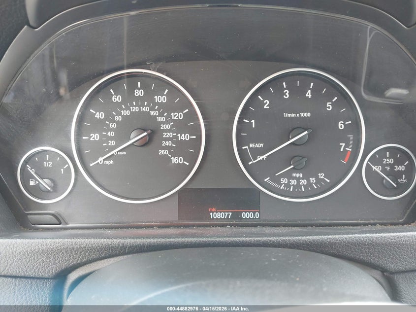 2013 BMW 328I VIN: WBA3C1G57DNN93339 Lot: 44882976