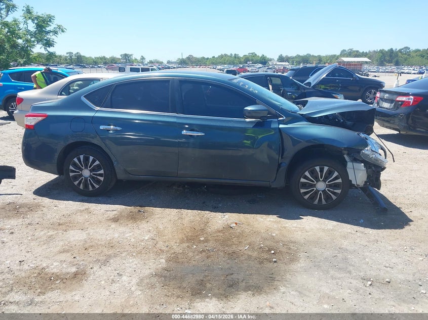 2014 Nissan Sentra Sv VIN: 3N1AB7APXEY205098 Lot: 44882980
