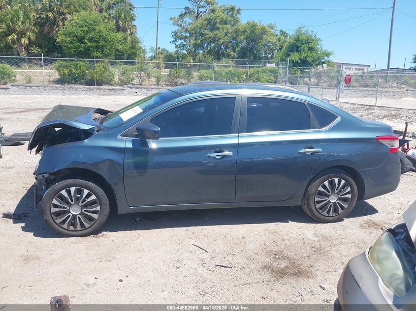 2014 Nissan Sentra Sv VIN: 3N1AB7APXEY205098 Lot: 44882980