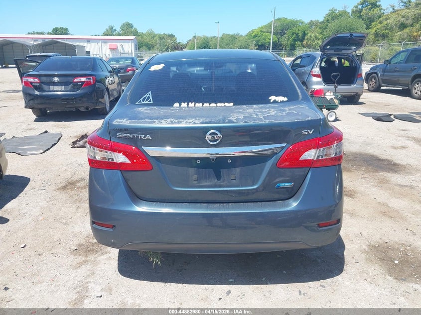 2014 Nissan Sentra Sv VIN: 3N1AB7APXEY205098 Lot: 44882980
