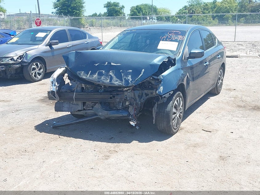 2014 Nissan Sentra Sv VIN: 3N1AB7APXEY205098 Lot: 44882980