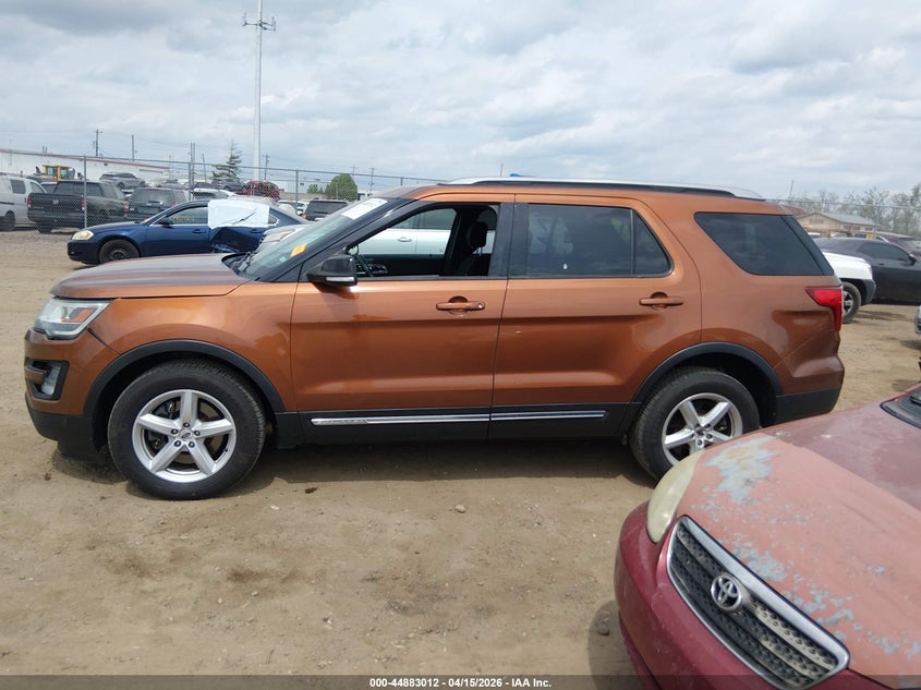 2017 Ford Explorer Xlt VIN: 1FM5K8D80HGD17824 Lot: 44883012