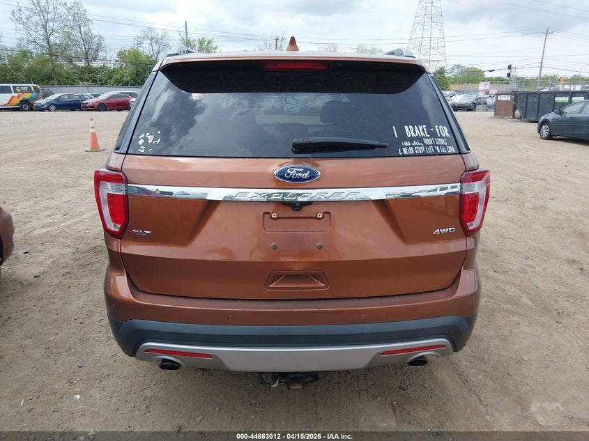 2017 Ford Explorer Xlt VIN: 1FM5K8D80HGD17824 Lot: 44883012