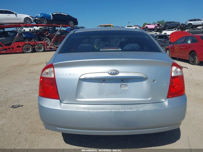 2006 Kia Spectra Ex/Lx/Sx VIN: KNAFE121065314361 Lot: 44883018