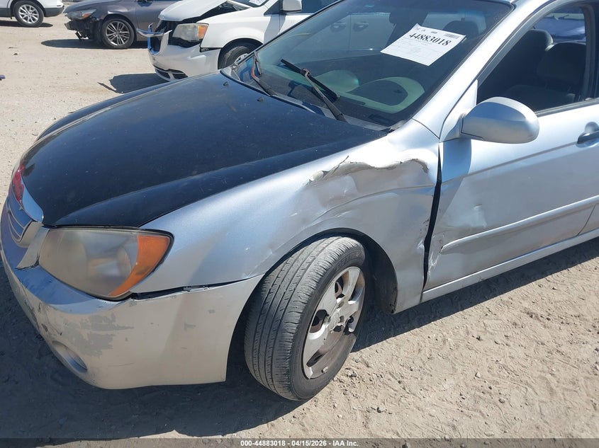 2006 Kia Spectra Ex/Lx/Sx VIN: KNAFE121065314361 Lot: 44883018