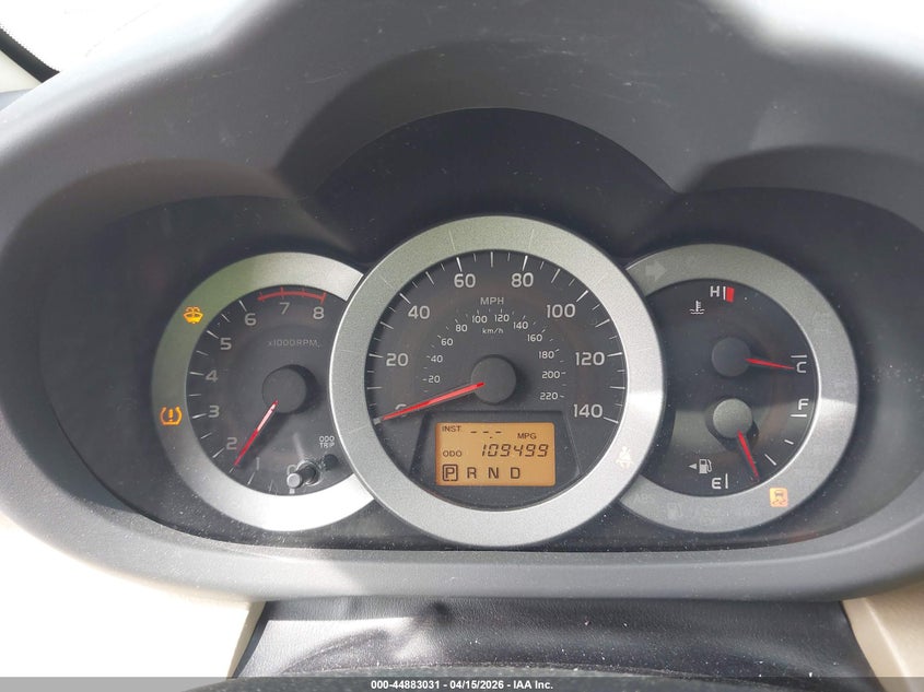 2012 Toyota Rav4 VIN: 2T3BF4DV2CW260047 Lot: 44883031