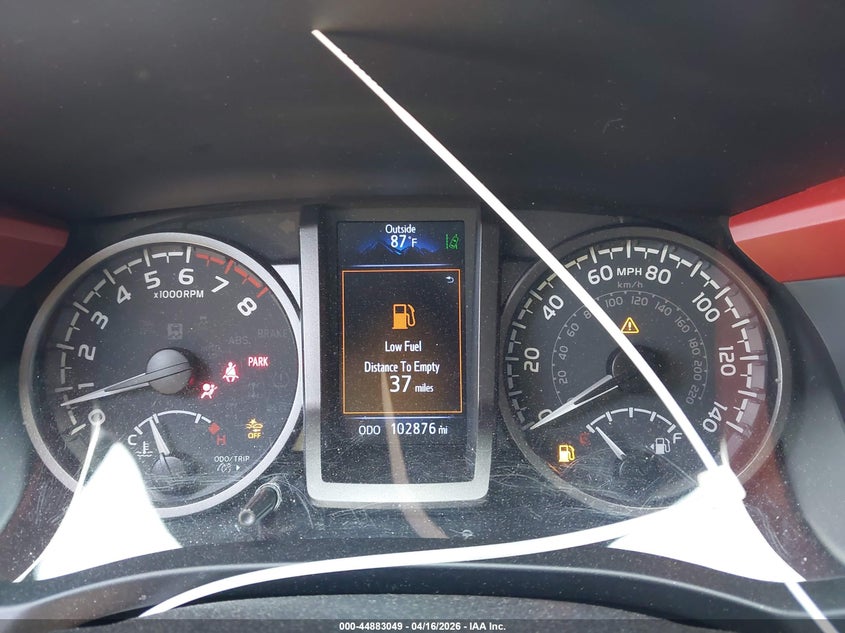 2020 Toyota Tacoma Trd Sport VIN: 5TFCZ5AN5LX212284 Lot: 44883049