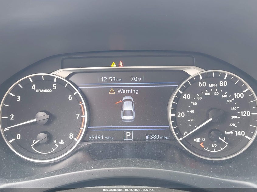 2021 Nissan Altima Sv Intelligent Awd VIN: 1N4BL4DW3MN358536 Lot: 44883085