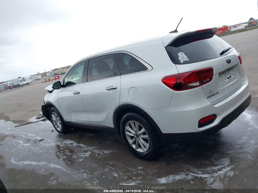 2019 Kia Sorento 3.3L Lx VIN: 5XYPG4A53KG555002 Lot: 44883095
