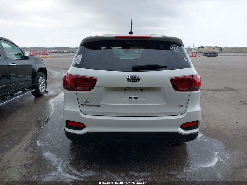 2019 Kia Sorento 3.3L Lx VIN: 5XYPG4A53KG555002 Lot: 44883095