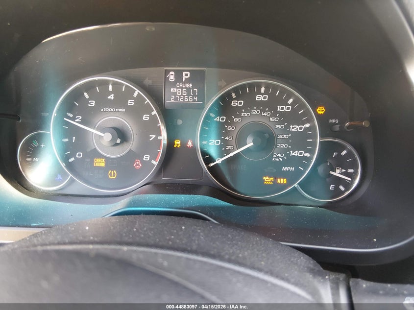 2011 Subaru Legacy 2.5I Premium VIN: 4S3BMBB68B3223513 Lot: 44883097