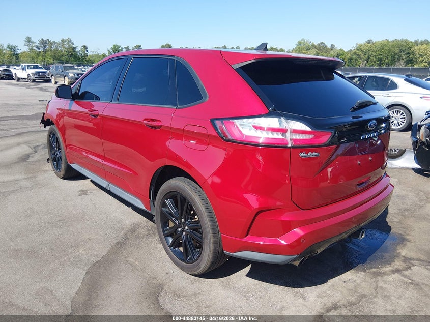 2FMPK4J90MBA56887 2021 Ford Edge 2.0 St-Line red