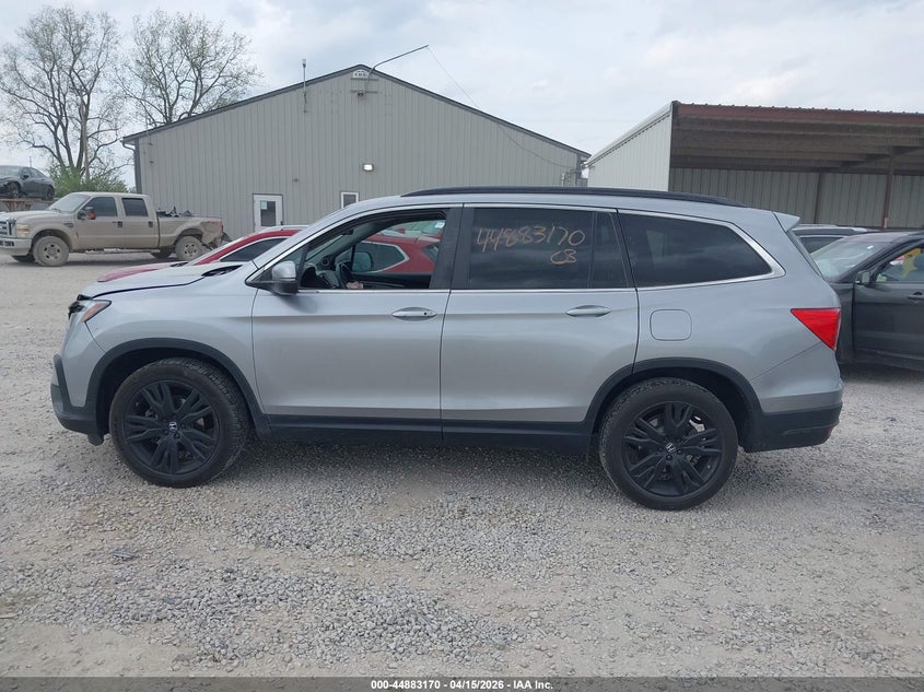 2021 Honda Pilot Awd Special Edition VIN: 5FNYF6H21MB008738 Lot: 44883170