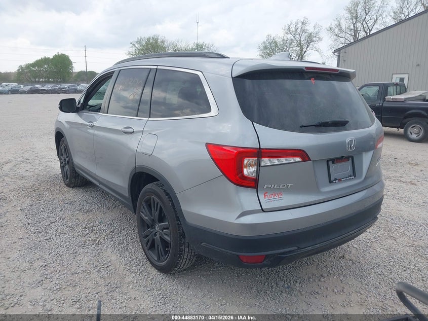 2021 Honda Pilot 3.5 Awd Special Edition silver Lot 111044883170 Vin 5FNYF6H21MB008738