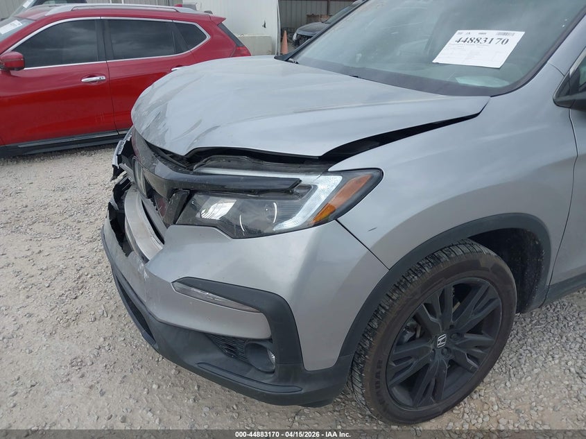 2021 Honda Pilot Awd Special Edition VIN: 5FNYF6H21MB008738 Lot: 44883170