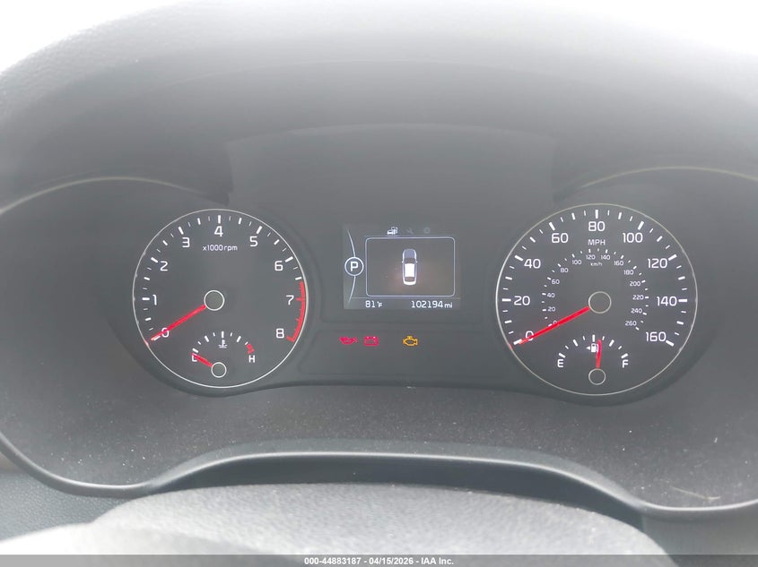 2016 Kia Optima Lx VIN: 5XXGT4L33GG028418 Lot: 44883187