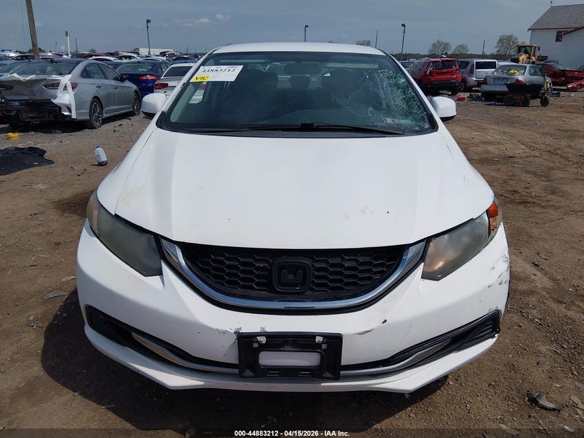 2013 Honda Civic Lx VIN: 19XFB2F5XDE206281 Lot: 44883212