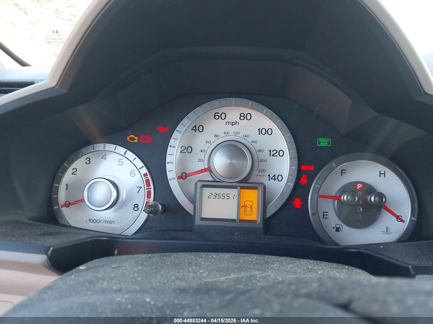 2010 Honda Pilot Lx VIN: 5FNYF3H25AB019350 Lot: 44883244