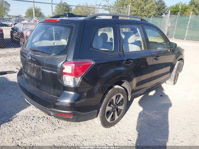 2018 SUBARU FORESTER auction photo 4