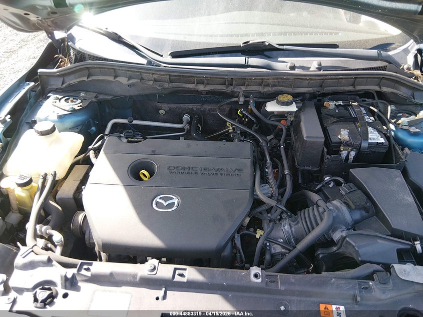 2011 Mazda Mazda3 I Touring VIN: JM1BL1VF0B1401595 Lot: 44883319