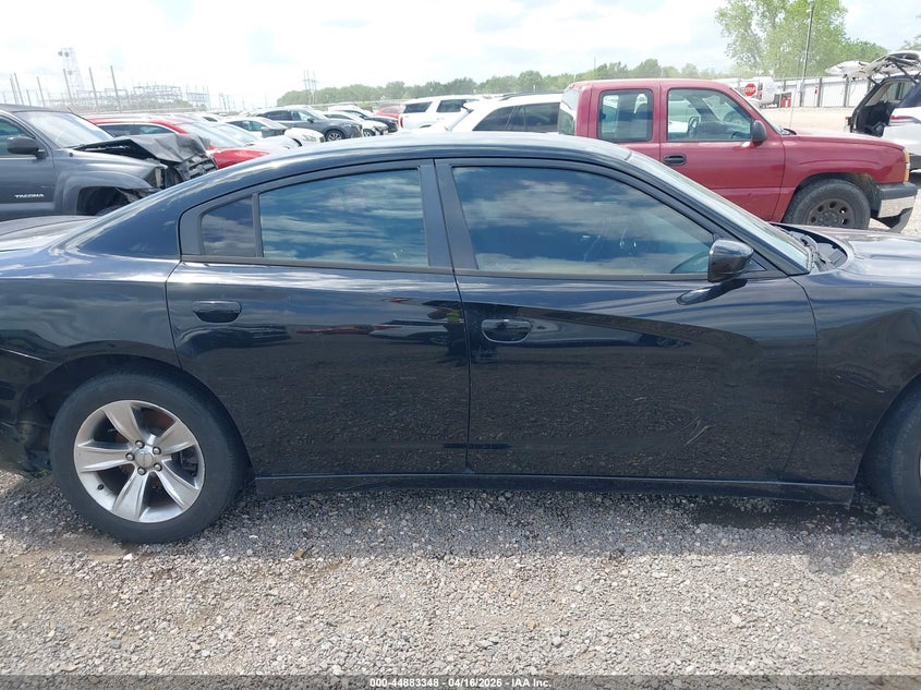 2016 Dodge Charger 3.6 Se black Lot 111044883348 Vin 2C3CDXBG5GH146313