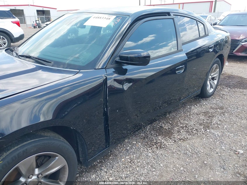 2016 Dodge Charger 3.6 Se black Lot 111044883348 Vin 2C3CDXBG5GH146313