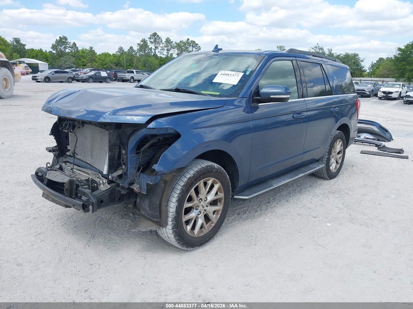 2020 Ford Expedition 3.5 Xlt blue Lot 111044883377 Vin 1FMJU1HT1LEA54424