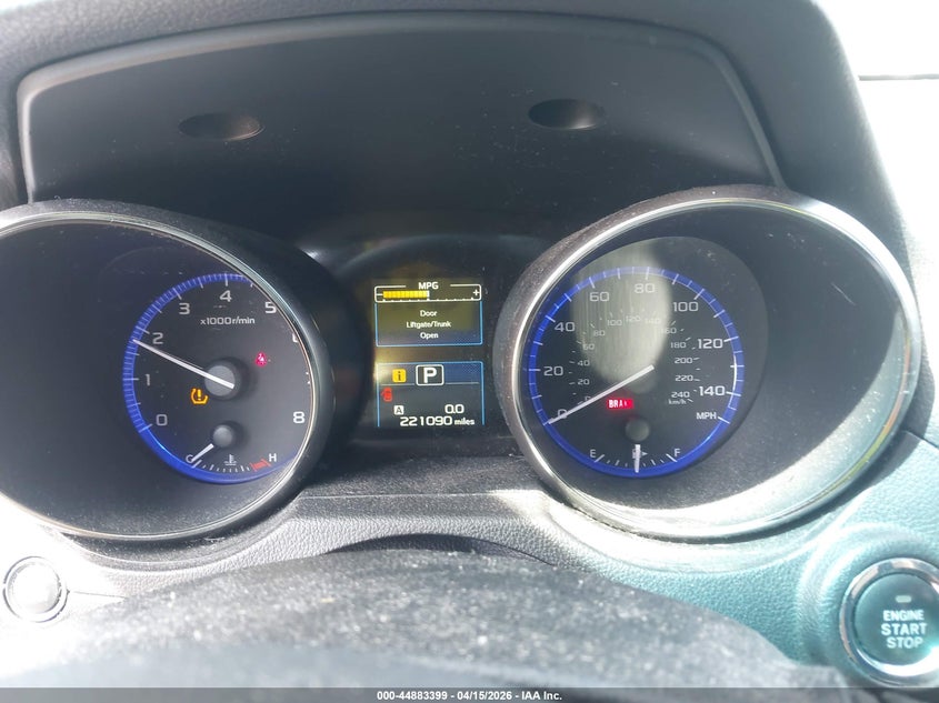 2015 Subaru Outback 2.5I Limited VIN: 4S4BSALC0F3271352 Lot: 44883399