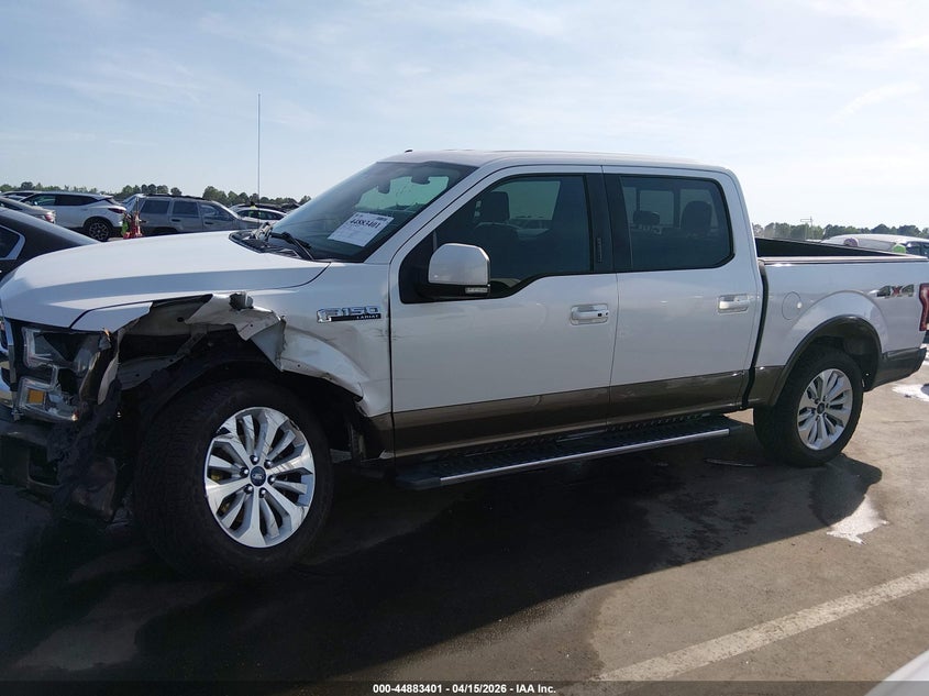 2015 Ford F-150 Lariat VIN: 1FTEW1EFXFFB66359 Lot: 44883401