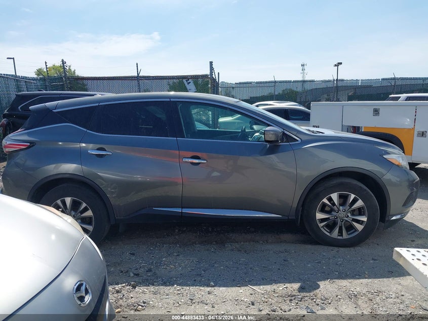 2016 Nissan Murano S VIN: 5N1AZ2MH7GN124507 Lot: 44883433