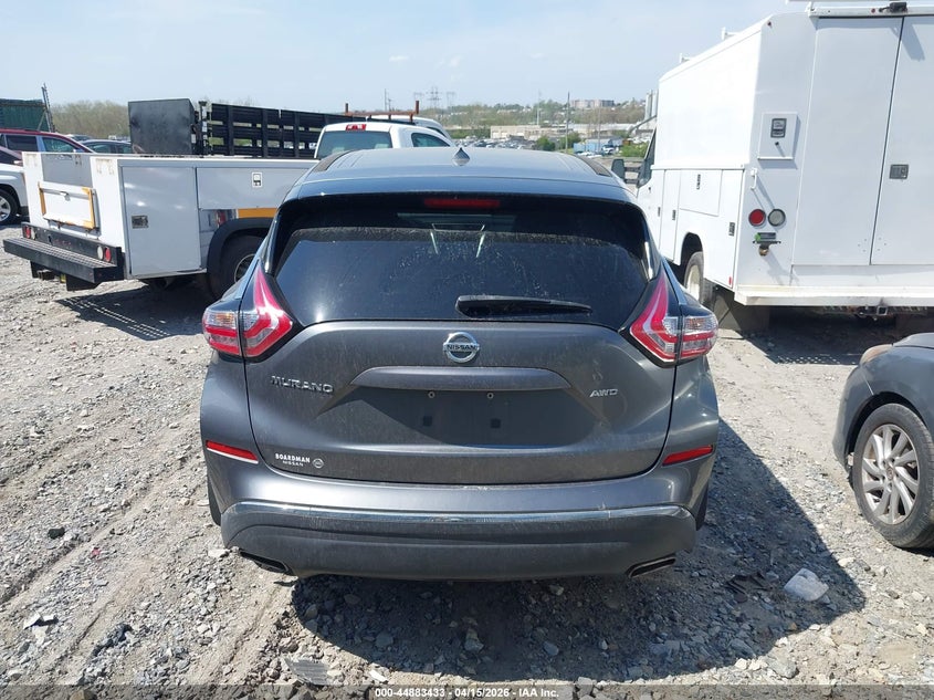 2016 Nissan Murano S VIN: 5N1AZ2MH7GN124507 Lot: 44883433