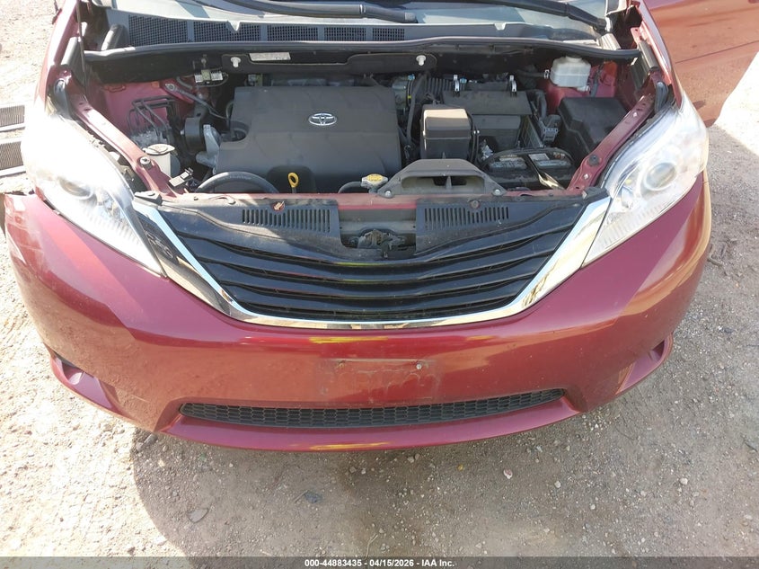 2012 Toyota Sienna Le V6 8 Passenger VIN: 5TDKK3DC2CS257364 Lot: 44883435