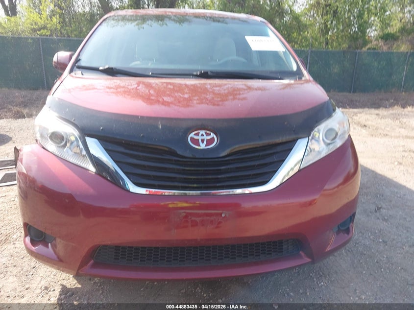 2012 Toyota Sienna Le V6 8 Passenger VIN: 5TDKK3DC2CS257364 Lot: 44883435