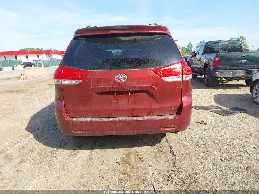 2012 Toyota Sienna Le V6 8 Passenger VIN: 5TDKK3DC2CS257364 Lot: 44883435
