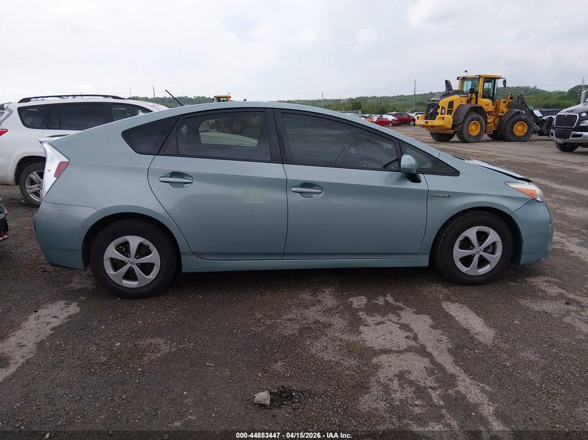 2012 Toyota Prius Three VIN: JTDKN3DU1C1596341 Lot: 44883447