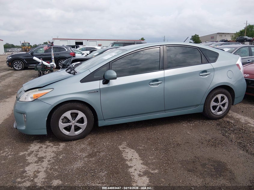 2012 Toyota Prius Three VIN: JTDKN3DU1C1596341 Lot: 44883447