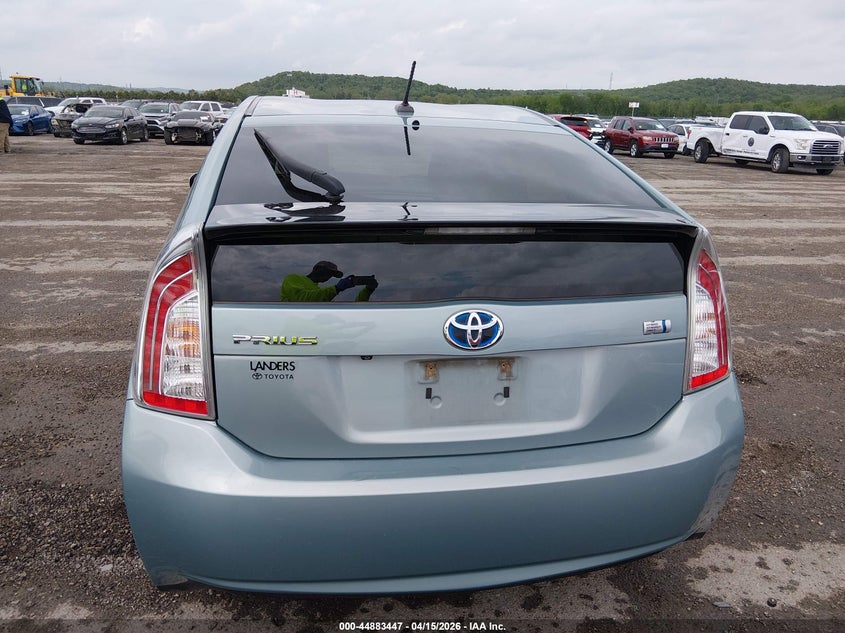 2012 Toyota Prius Three VIN: JTDKN3DU1C1596341 Lot: 44883447