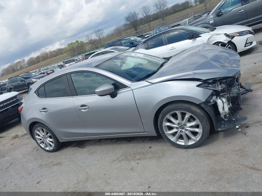 2014 Mazda Mazda3 S Touring VIN: JM1BM1L35E1208871 Lot: 44883467