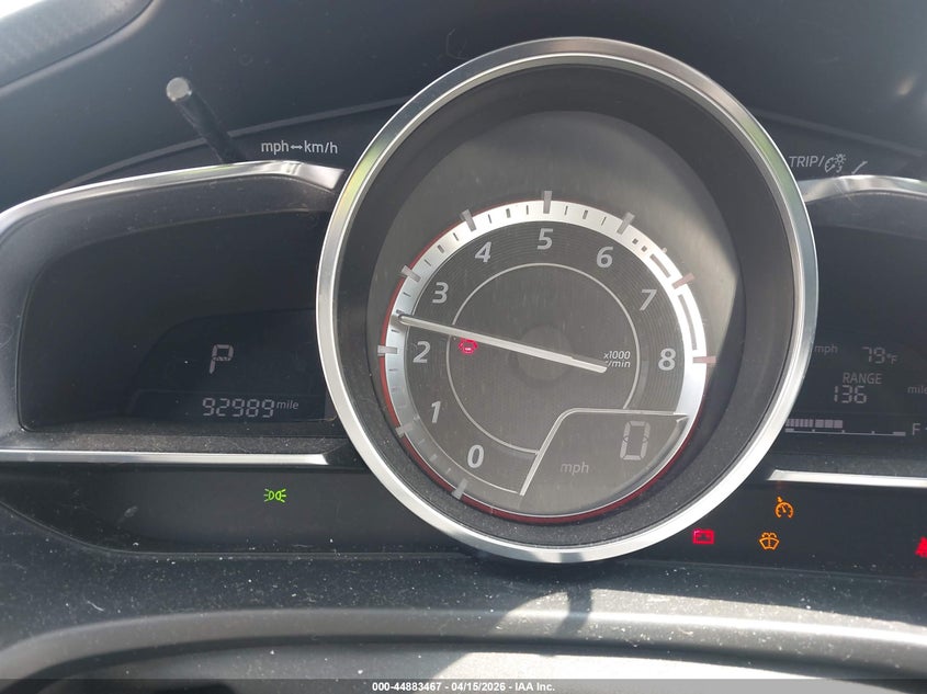 2014 Mazda Mazda3 S Touring VIN: JM1BM1L35E1208871 Lot: 44883467