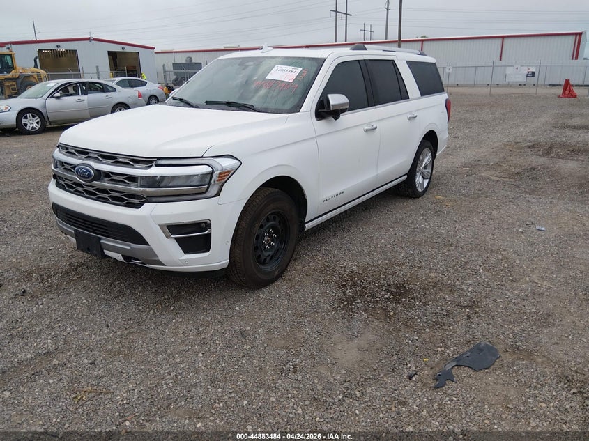 Vin: 1fmjk1m81rea64726, lot: 45380830, ford expedition platinum max 20242