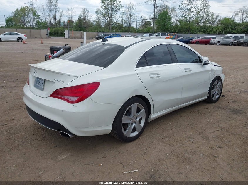2016 Mercedes-Benz Cla 250 4Matic