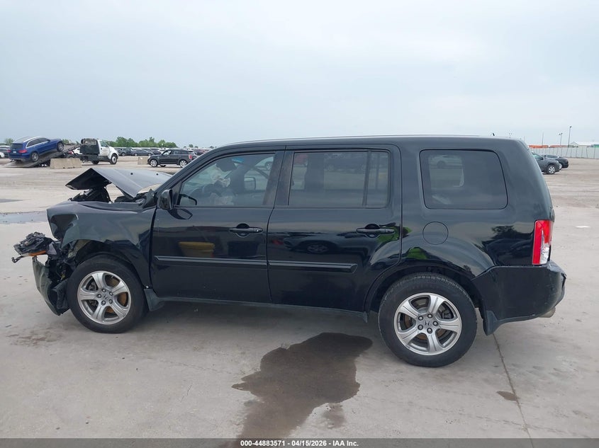 2015 Honda Pilot Ex VIN: 5FNYF3H46FB020368 Lot: 44883571