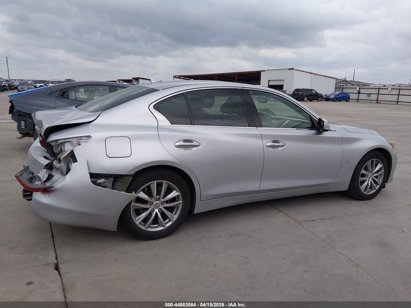 2014 Infiniti Q50 Premium VIN: JN1BV7AR8EM694634 Lot: 44883584