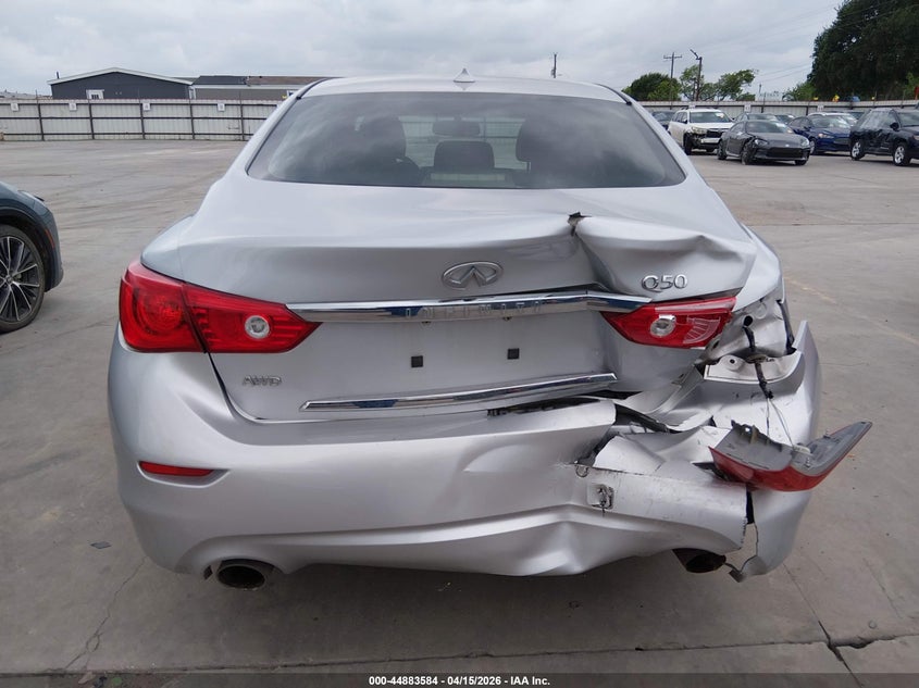 2014 Infiniti Q50 Premium VIN: JN1BV7AR8EM694634 Lot: 44883584