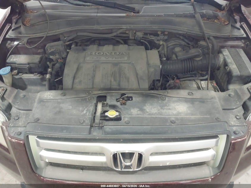 2007 Honda Pilot Ex-L VIN: 5FNYF18777B030908 Lot: 44883607